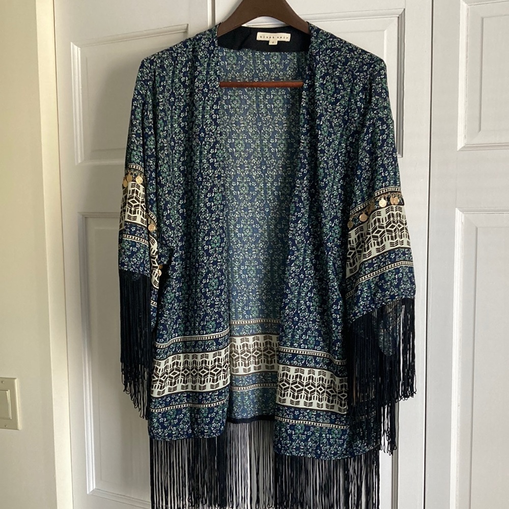 Blush Noir lightweight cover up/wrap